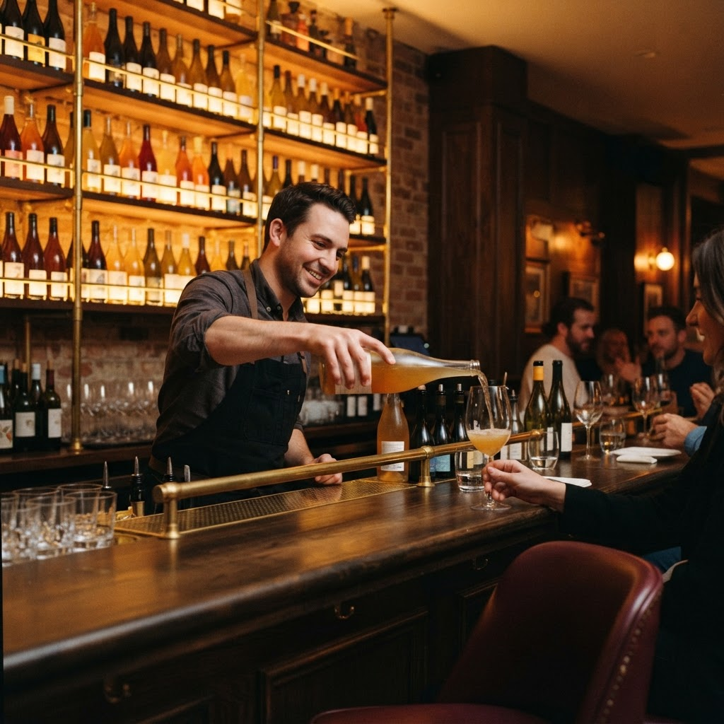 The bar